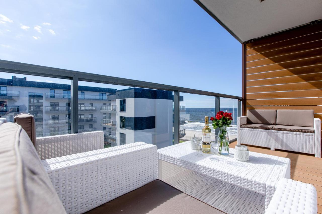 Apartament Blekitny Gardenia Dziwnow Z Widokiem Na Morze Epapartamenty Exteriör bild